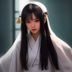 王者系列女主演员艺名「凛月」的艺人形象照，日系风格专业写真